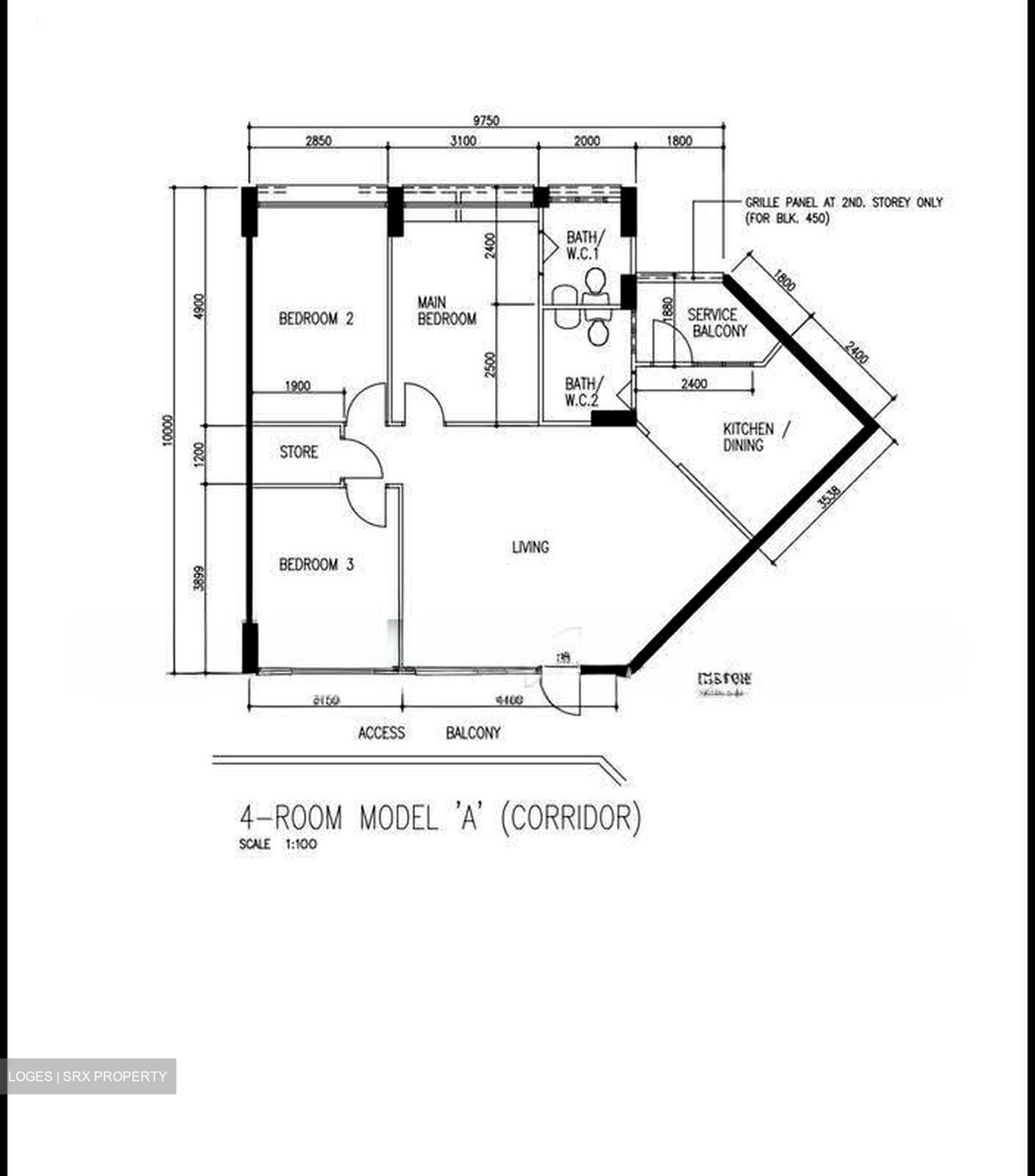 Blk 449 Bukit Panjang Ring Road (Bukit Panjang), HDB 4 Rooms #625509461